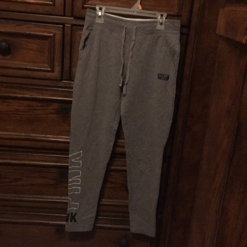 Pink sweatpants